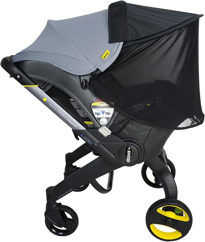 Doona Sunshade Extension | Doona Accessories Stroller for Summer | Car Seat Cover Attachment for Sun Protection | Carseat Canopy for Baby Sun Shade Extender | Also Compatible with Carseat