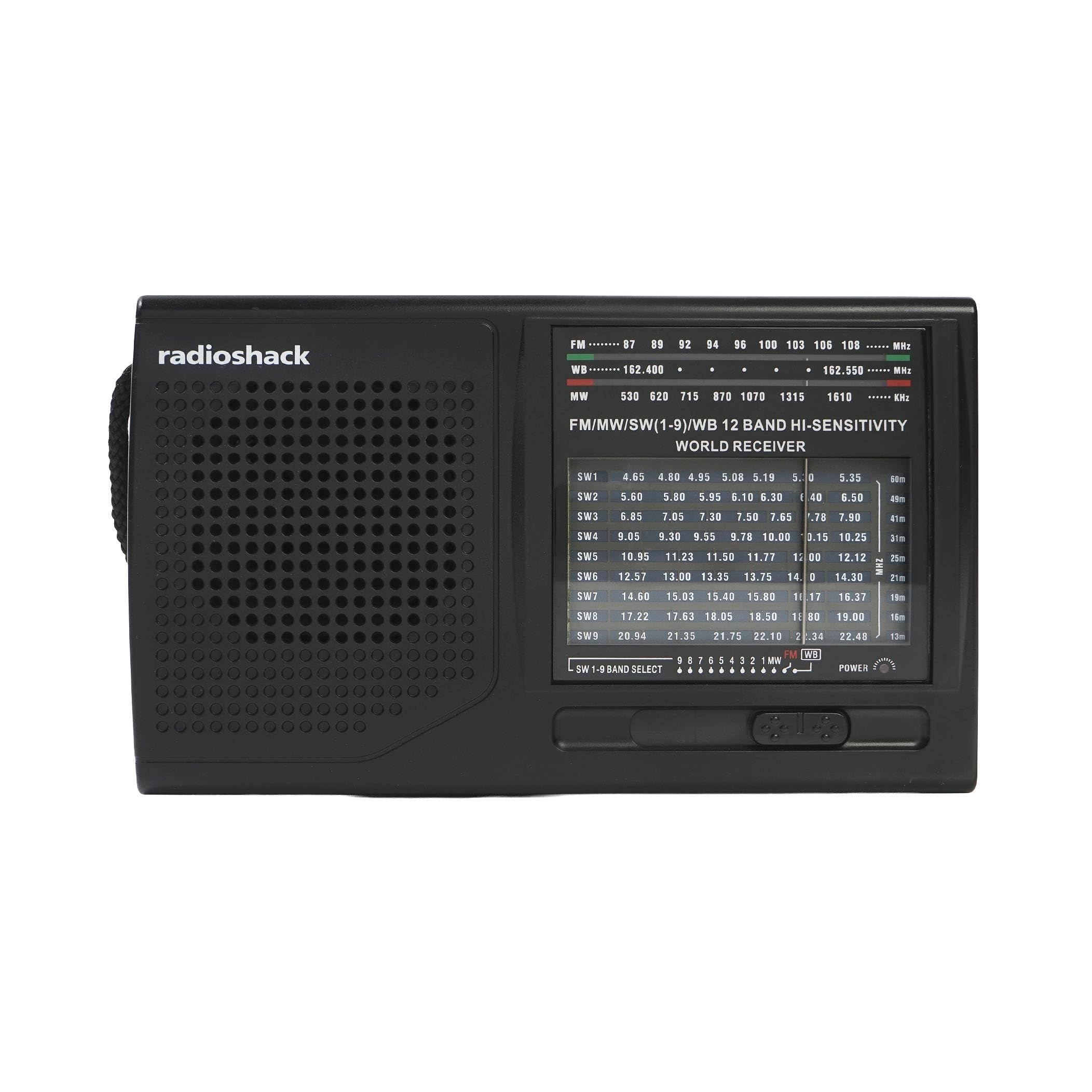 Amazon.co.jp: RadioShack ポータブルマルチバンドラジオ ウェザー