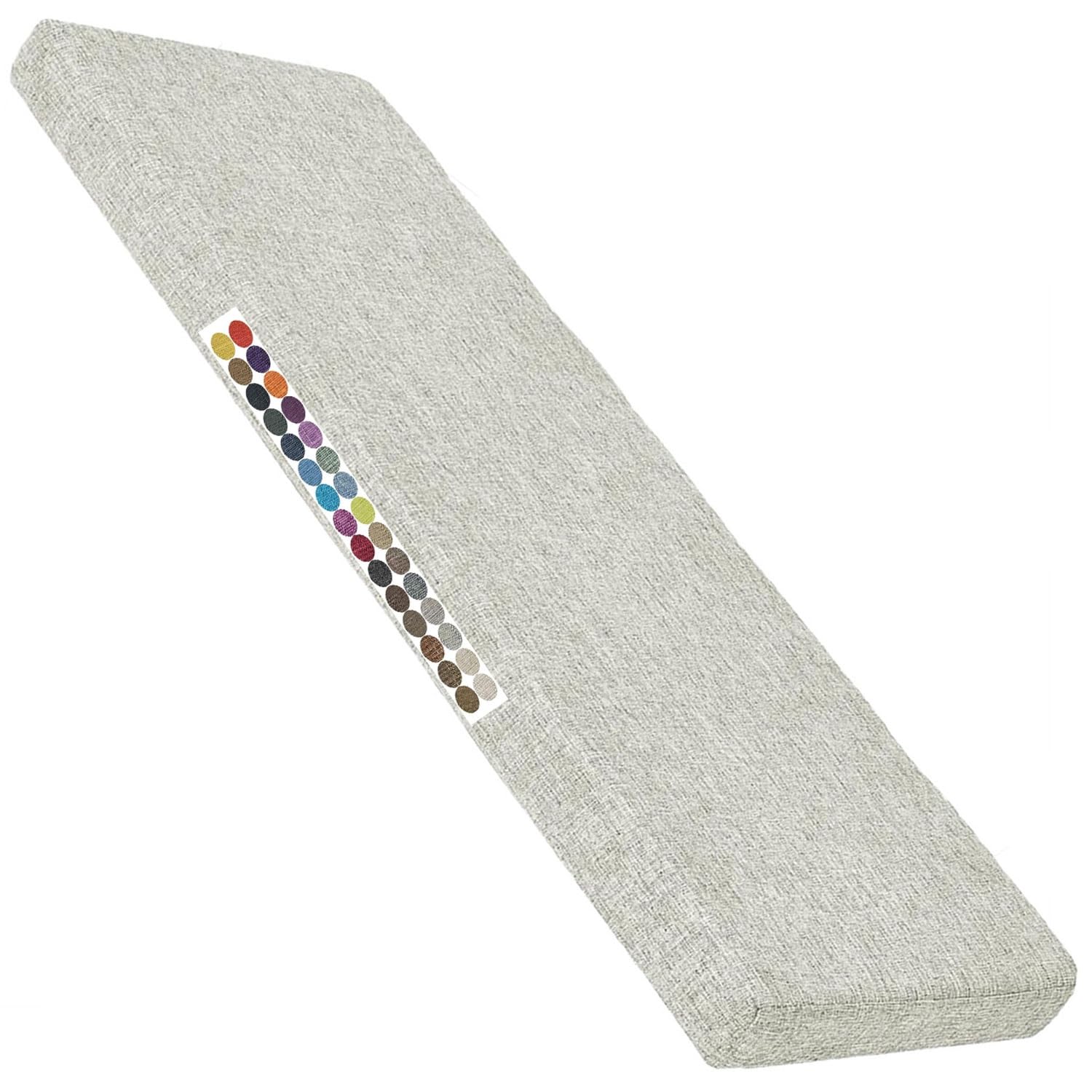Coussin de siège en lin pour habiller le banc d'une salle à manger accueillante