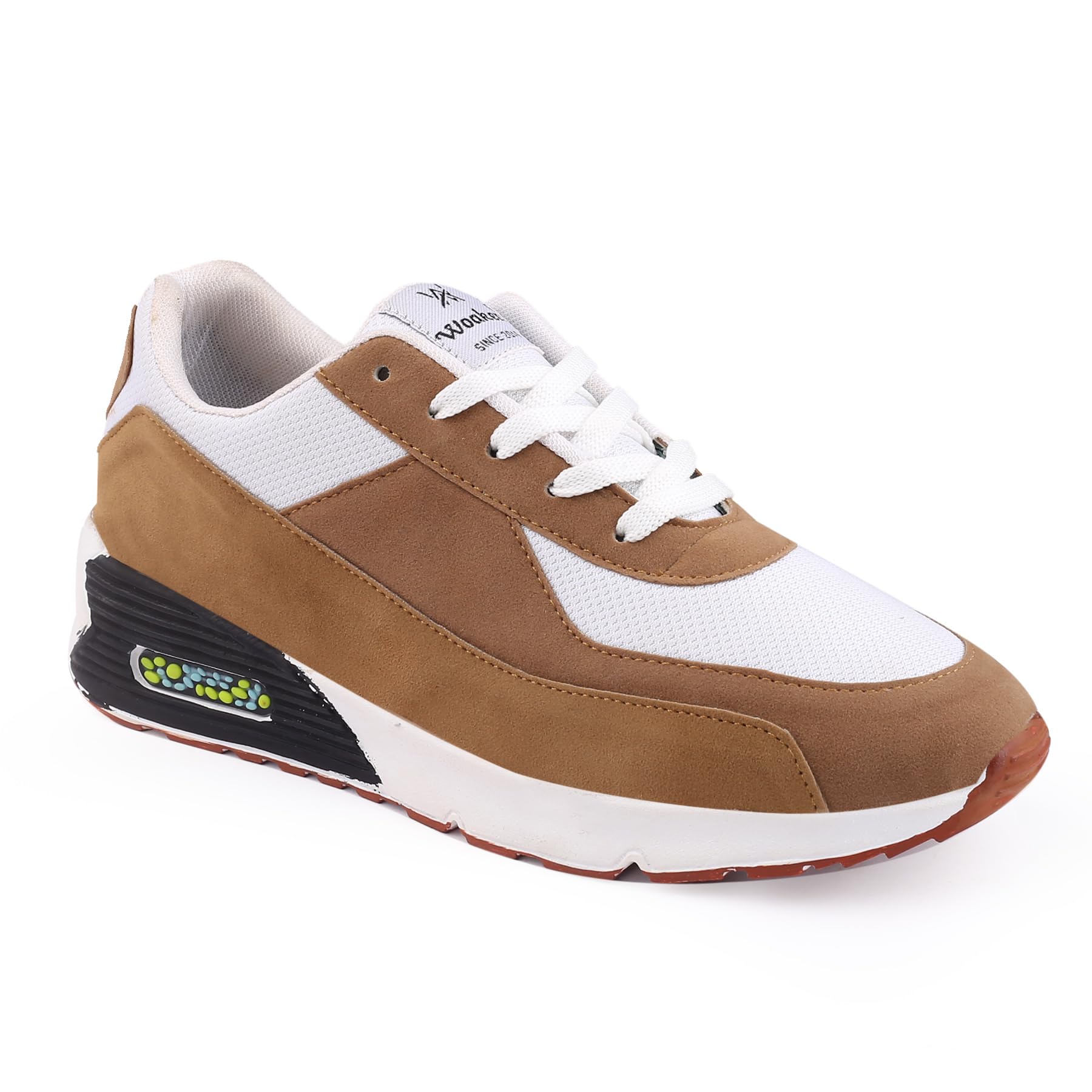 WOAKERS Synthetic Leather Casual Sneaker Shoes for Men (Chiku, 6) (1002) (B0CX5CCLQ7) Amazon Price History, Amazon Price Tracker