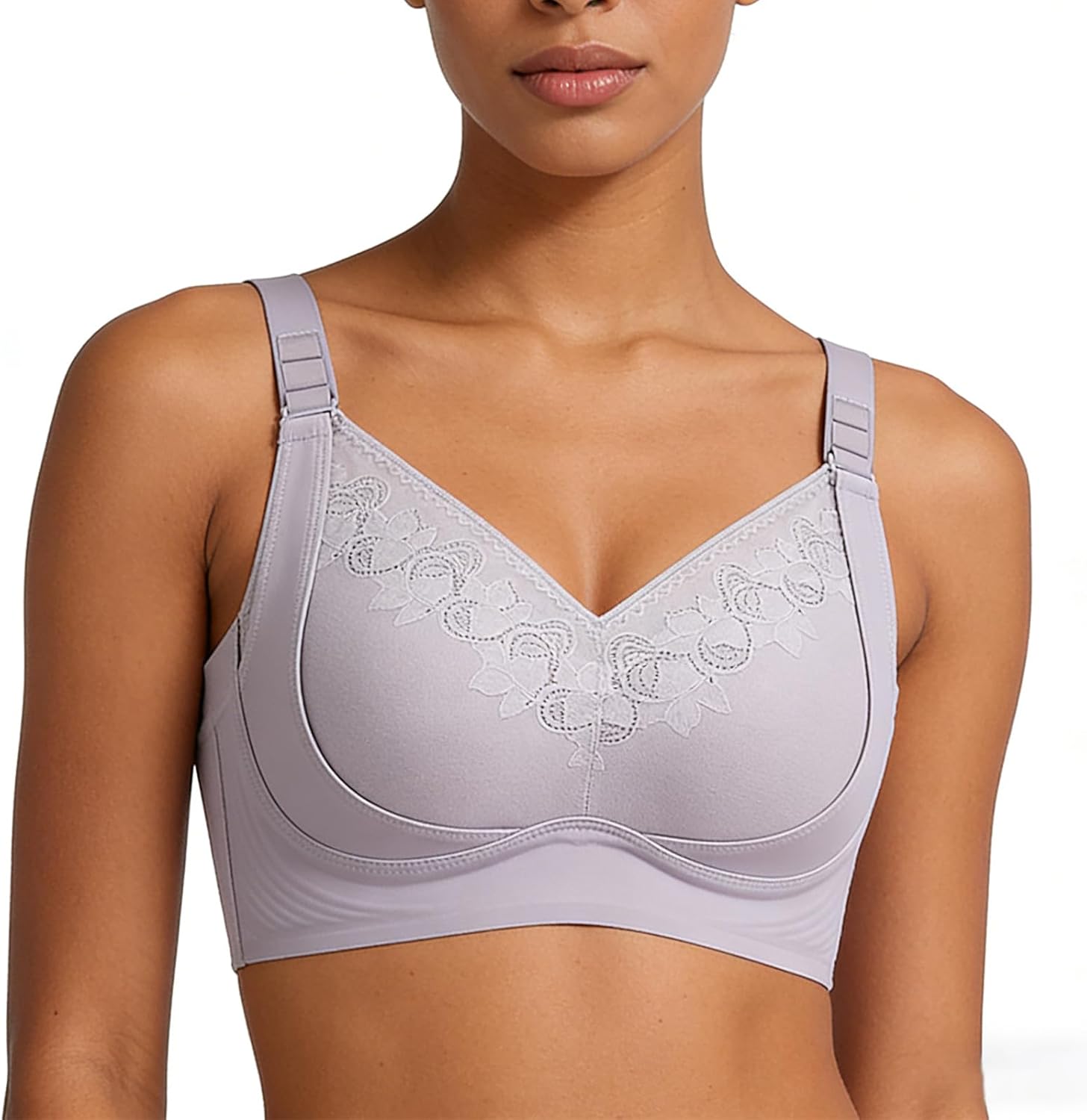 Bras for Seniors, Seamless Breathable Comfort Lifting Anti-Sagging Bras, Lift Back Coverage Bralette - Image 6
