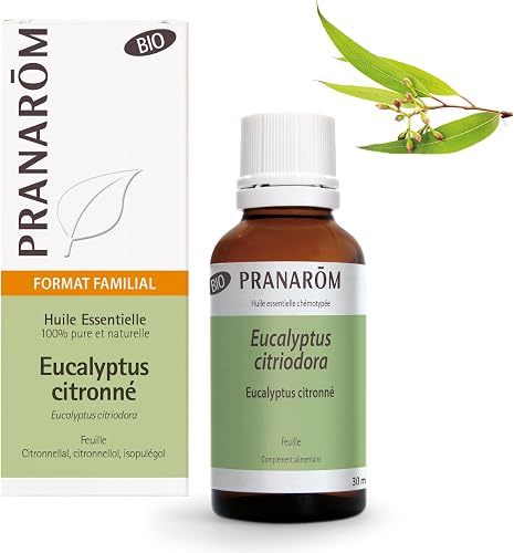 Huile Essentielle Eucalyptus Citronné Bio HECT 30 ml Pranarôm