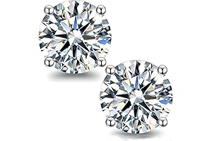 Moissanite Stud Earrings: Unrivaled Brilliance, Exceptional Value