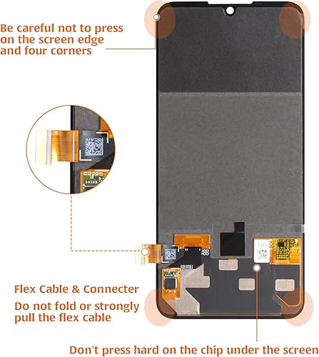 Miniatura 6 de A-MIND Para Motorola Moto One Zoom Pantalla Reemplazo XT2010 XT2010-1 Pantalla LCD Touch Digitizer Kit de reparación de montaje completo, con