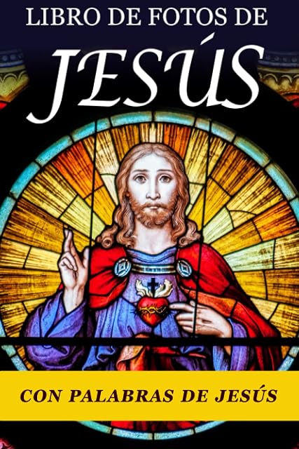 Portada de Libro de Fotos de Jesús : Ayuda para Personas Mayores con Demencia o Alzheimer