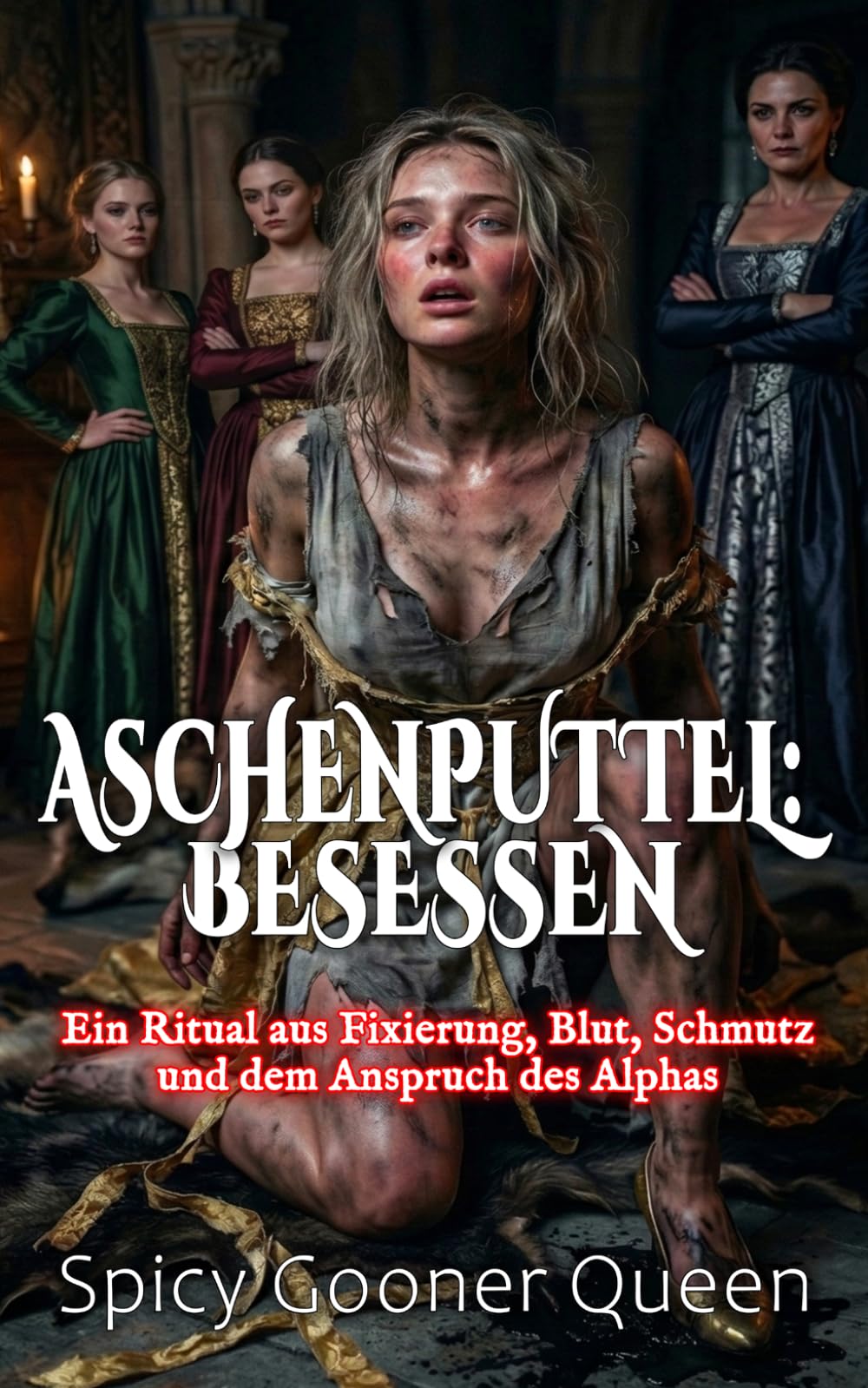 ASCHENPUTTEL: BESESSEN: Ein Ritual aus Fixierung, Blut, Schmutz und dem Anspruch des Alphas (Grimms Dark: Düstere Monster-Märchen und Omegaverse-Romane)