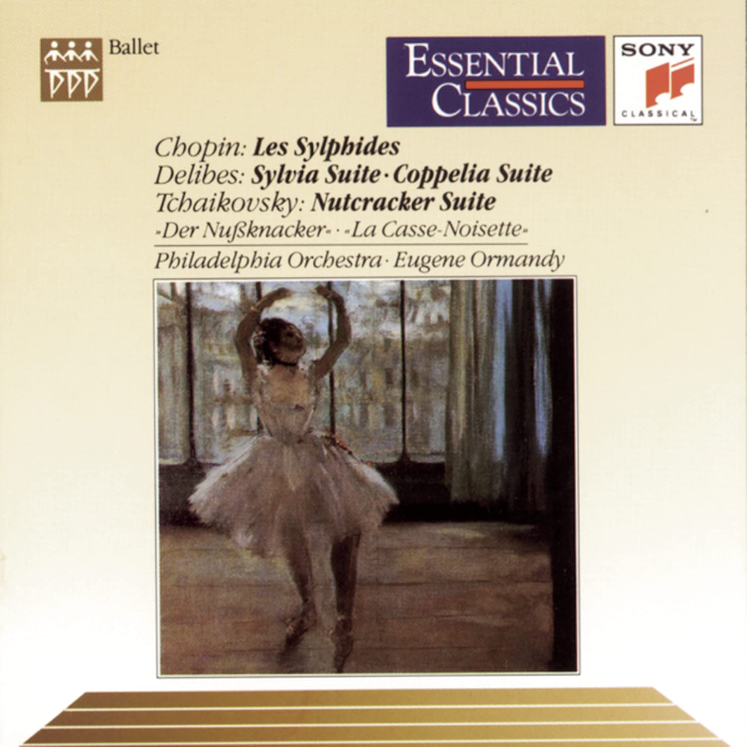 Les Sylphides [Audio CD] Chopin / Ormandy / Philadelphia Orchestr; Various Artists; Chopin/Delibes/Tchaikovsky and Ormandy/Philadelphia Orch
