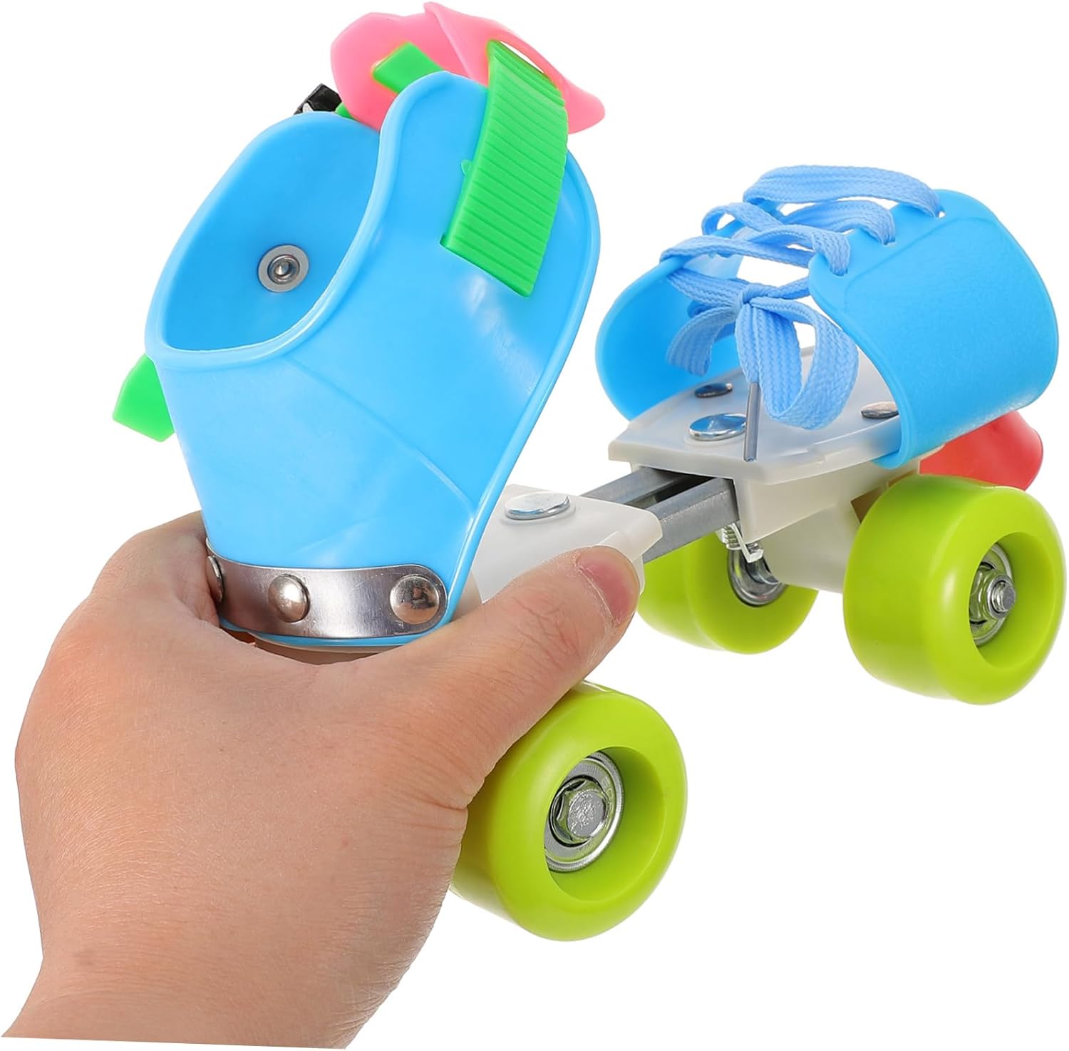 HANABASS Adjustable Double Row Roller Skates for Beginners Comfortable Training Skate Shoes for Boy Girl for Indoor and Outdoor Use Durable and Lightweight Design