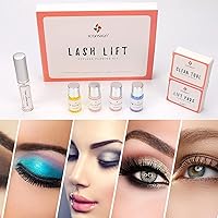 Vista 6 de Lash Lift Kit, Eyelash Perm Kit, Professional Eyelash Curling Lash Extension Set, Glue Upgraded Version, Lash Extensions, Lash Curling, Blanco