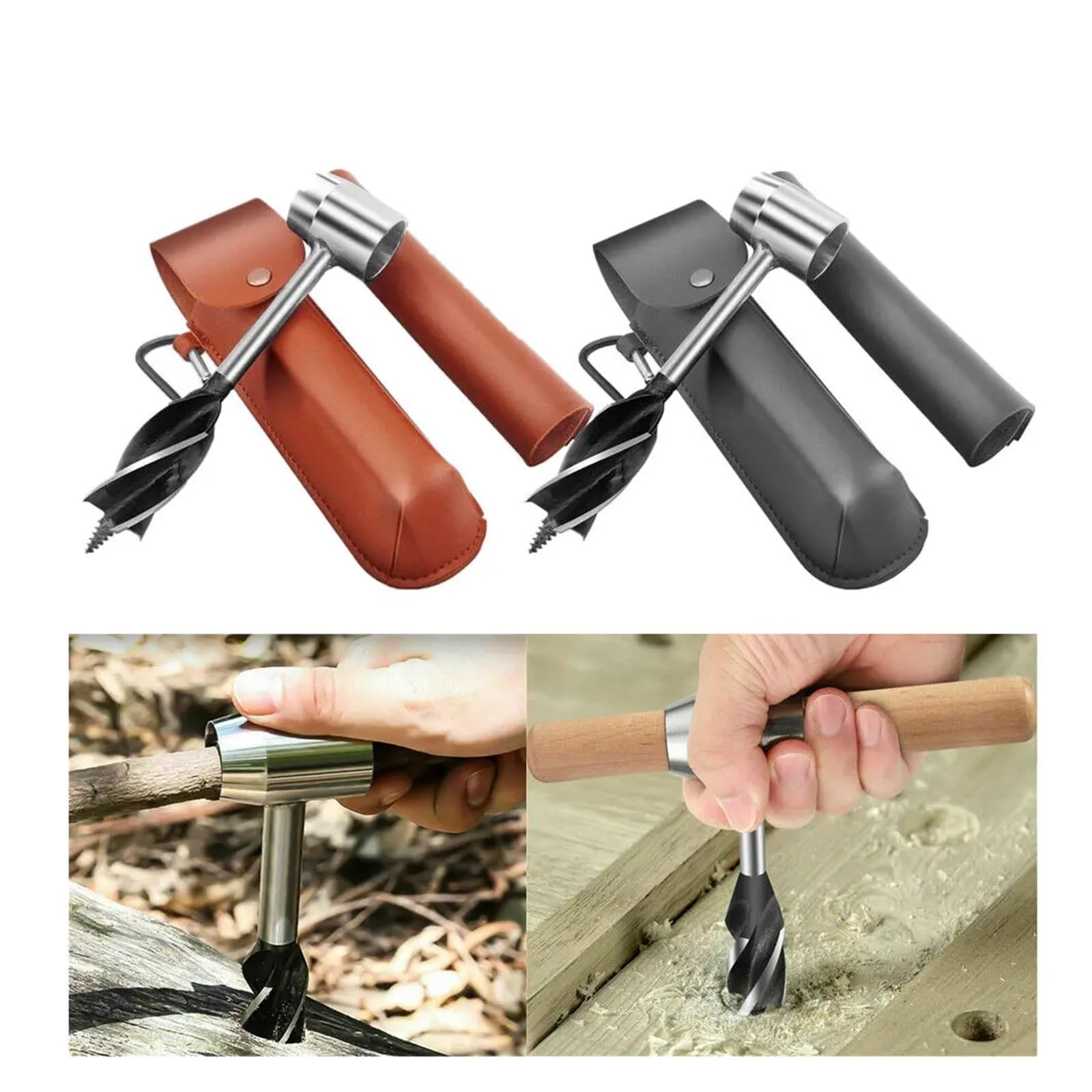 Scotch Eye Wood Auger Bushcraft Scotch-Eyed Auger 1