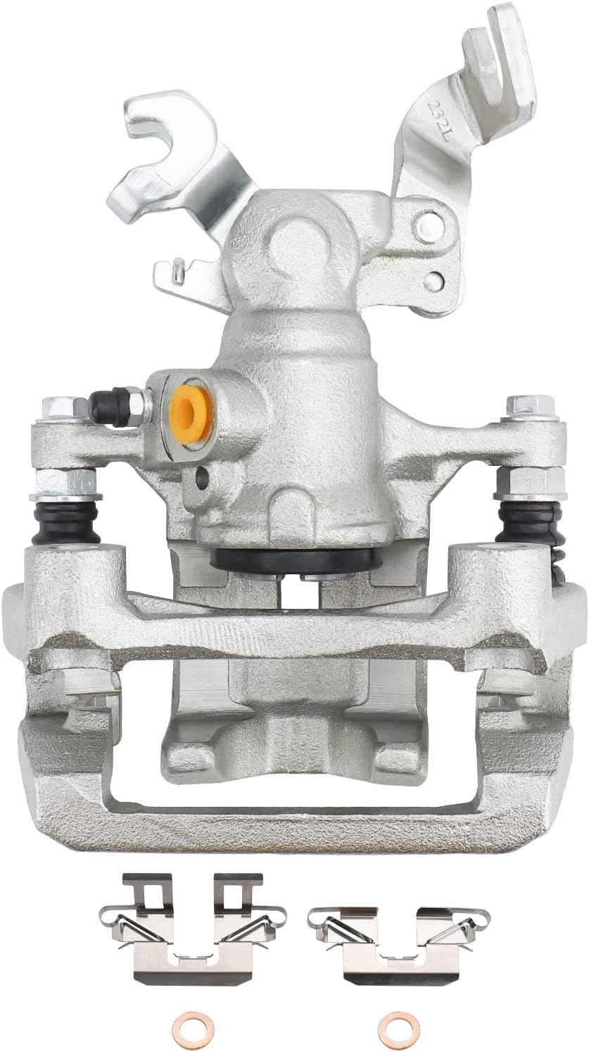 IRONTEK 18B5002 Rear Left Driver Side Brake Caliper Fit for 2006-2012 for Ford Fusion, 2007-2012 for Lincoln MKZ, 2006-2013 for Mazda 6, 2006-2011 for Mercury Milan, 2006 Lincoln Zephyr