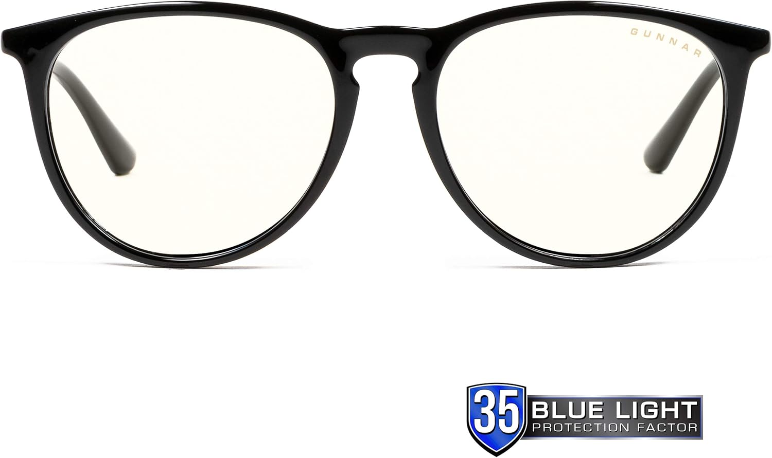 Flash Deals - 70% OFF GUNNAR - Gaming and Computer Glasses - Blocks 35% Blue Light - Menlo, Onyx, Clear Tint