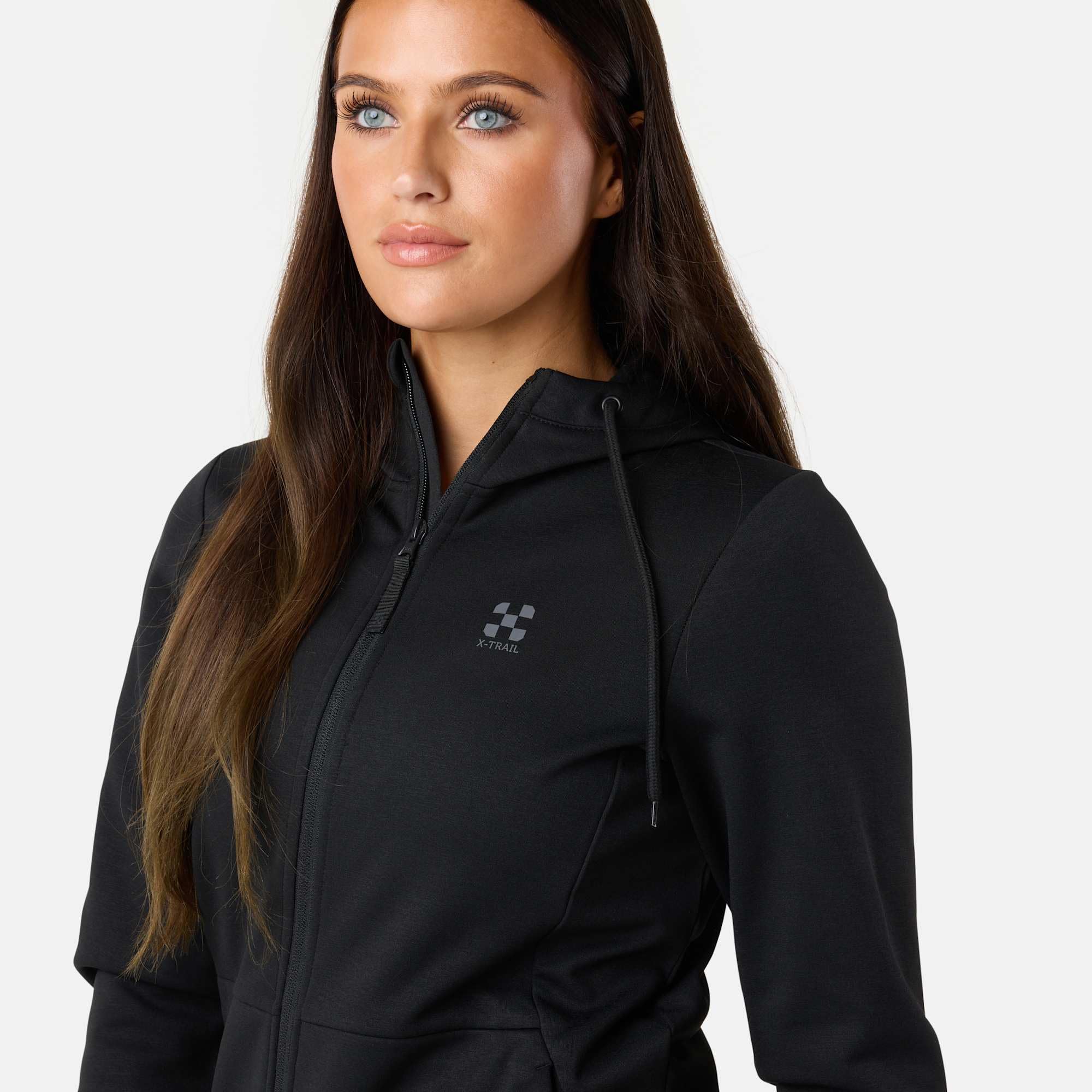 X-trail Training Zip Hood 2.0 dla kobiet Lekki sweter z pełnym zamkiem