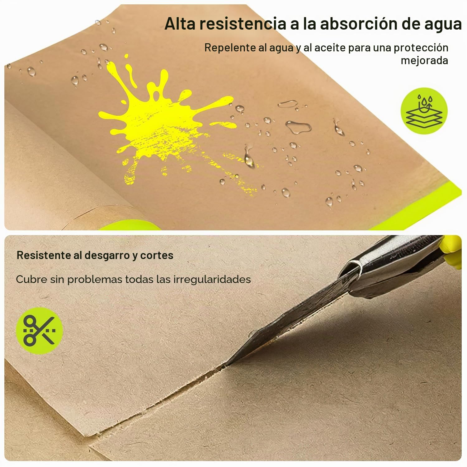 Papel De Enmascarar Papel Protector Pintura Enmascarar Autoadhesivo 6 Rollen 45cm X 9m e Film Protector Para Suelo Muebles Vehículos y Superficies Renovaciones y Pintura