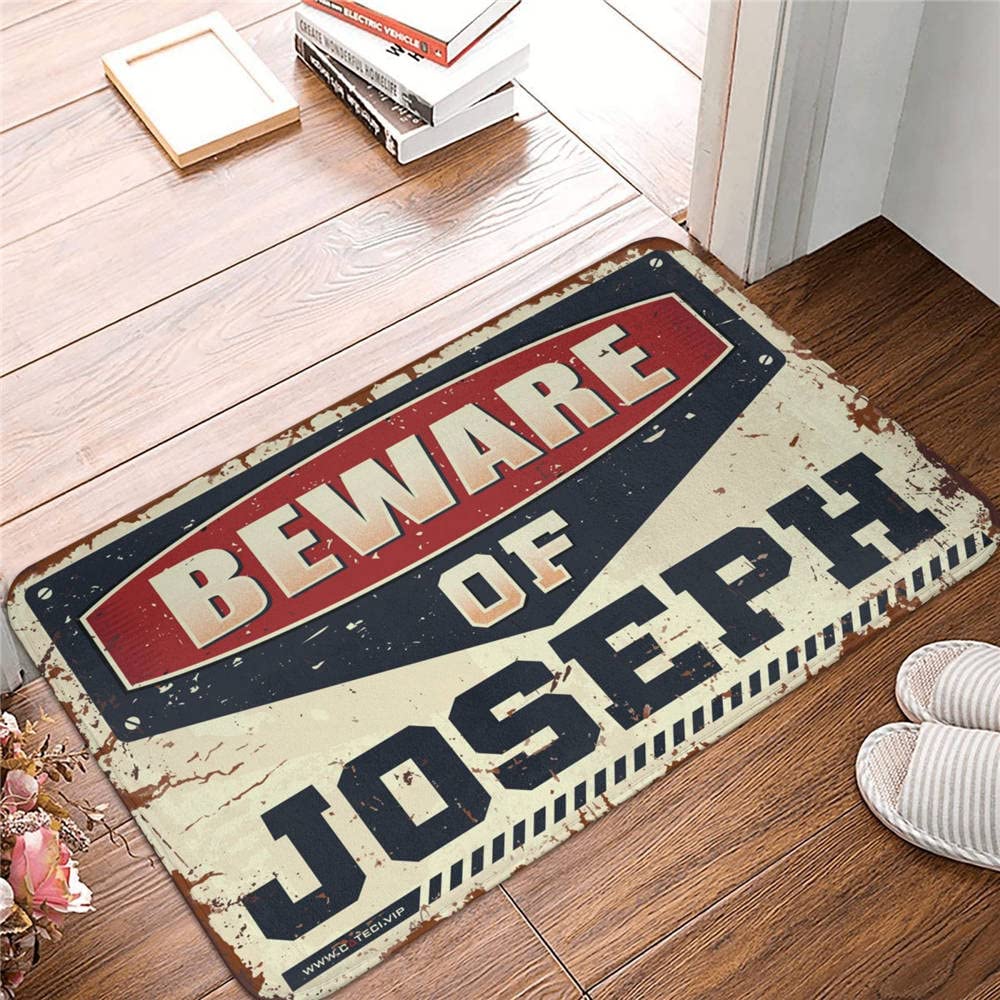 gaeruiteGifts For Women Beware of Joseph Rug Halloween Rug Outdoor (Size : 50X80CM)