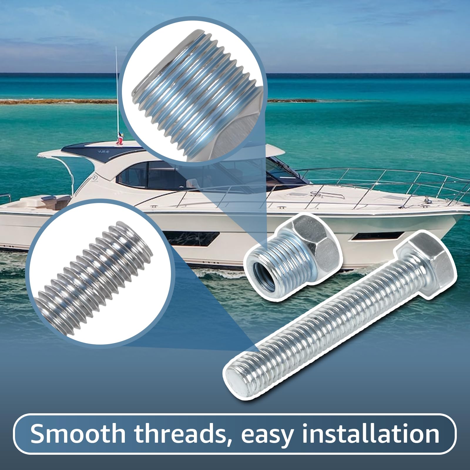 Für Volvo Penta 21700443 21700445 3584350 Impeller Abzieher-Kit für Volvo Penta Marine Impeller Ersatz für Laufradabzieher-Set, Teilenummer 3843948 (1 Stück)