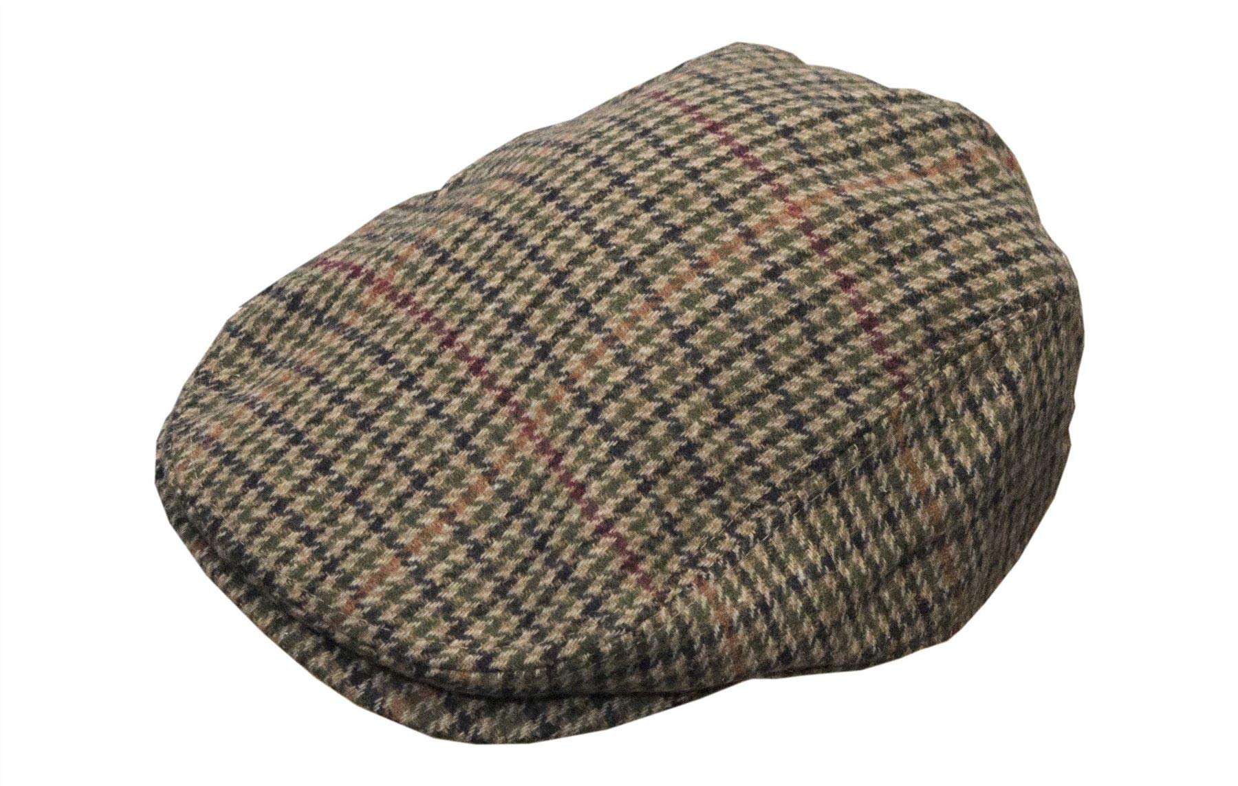Walker & Hawkes - Berretto piatto in lana in stile country, unisex