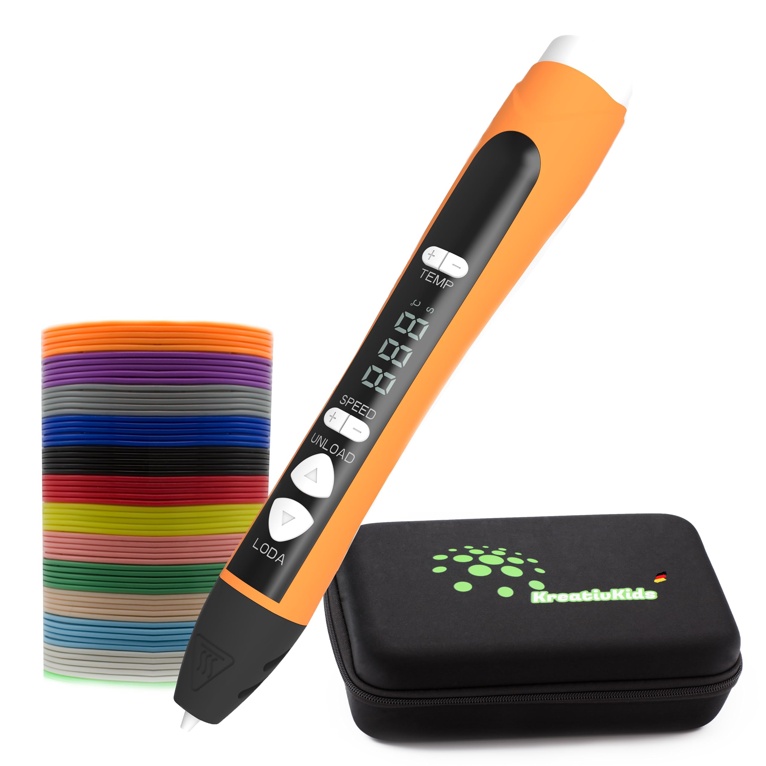 stylo 3d 12 couleurs pla impression