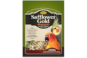 Higgins Safflower Gold Natural Food Mix: Conure & Cockatiel's Essential Diet