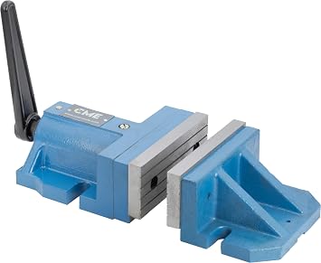 2-Piece Milling Vise, 6" Jaw Width, 2 1/4" Jaw Height