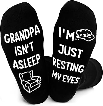 Grandpa Fathers Day Gift Funny Gifts for Grandpa Non Slip Socks Mens Birthday Gifts for Grandpas from Grandkids Fathers Day Gift for Grandpa Presents for Grandfather Papa Stocking Stuffers