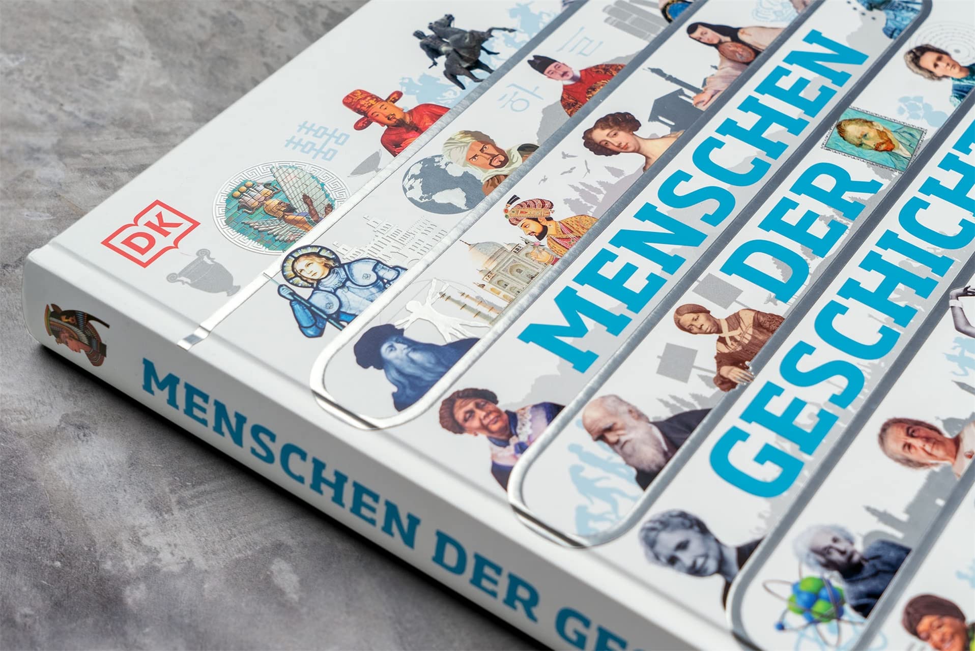 Menschen der Geschichte: Von Konfuzius und Kleopatra bis Mozart und Malala. In 150 Biografien durch die Menschheitsgeschichte. Für Kinder ab 10 Jahren