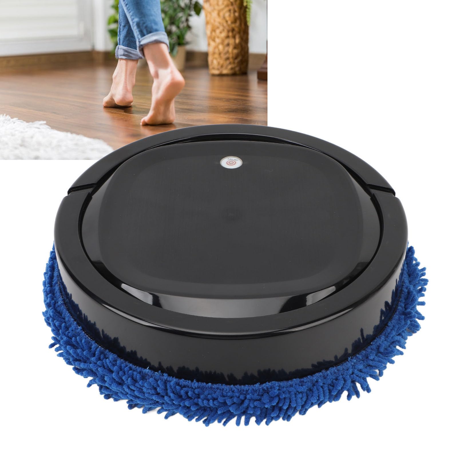 SUNGOOYUE Robot Aspirapolvere con Base Autosvuotante (BLACK)
