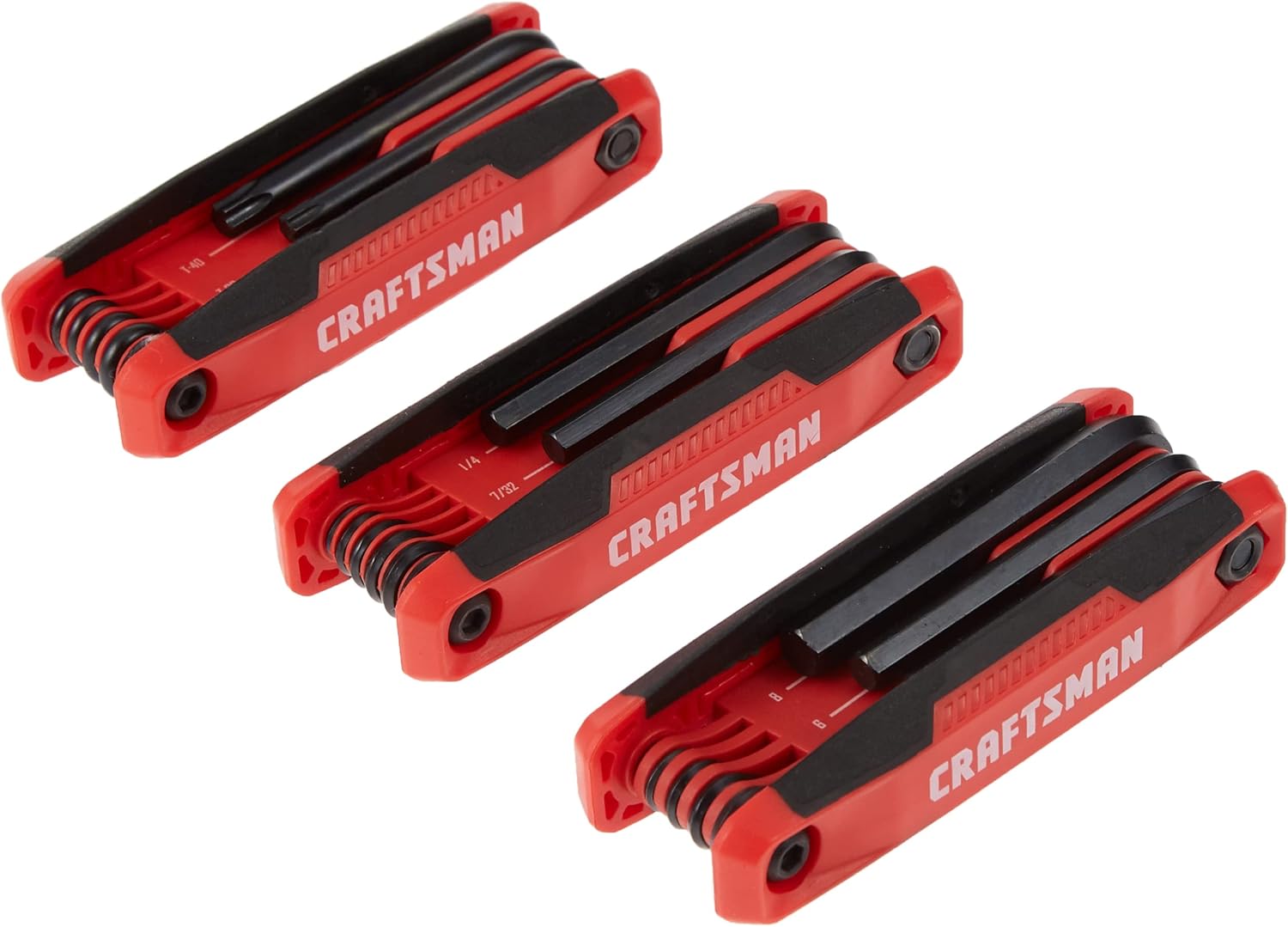 CRAFTSMAN Hex Key Set, 25Key, 3 Pack, Folding (CMHT26004)