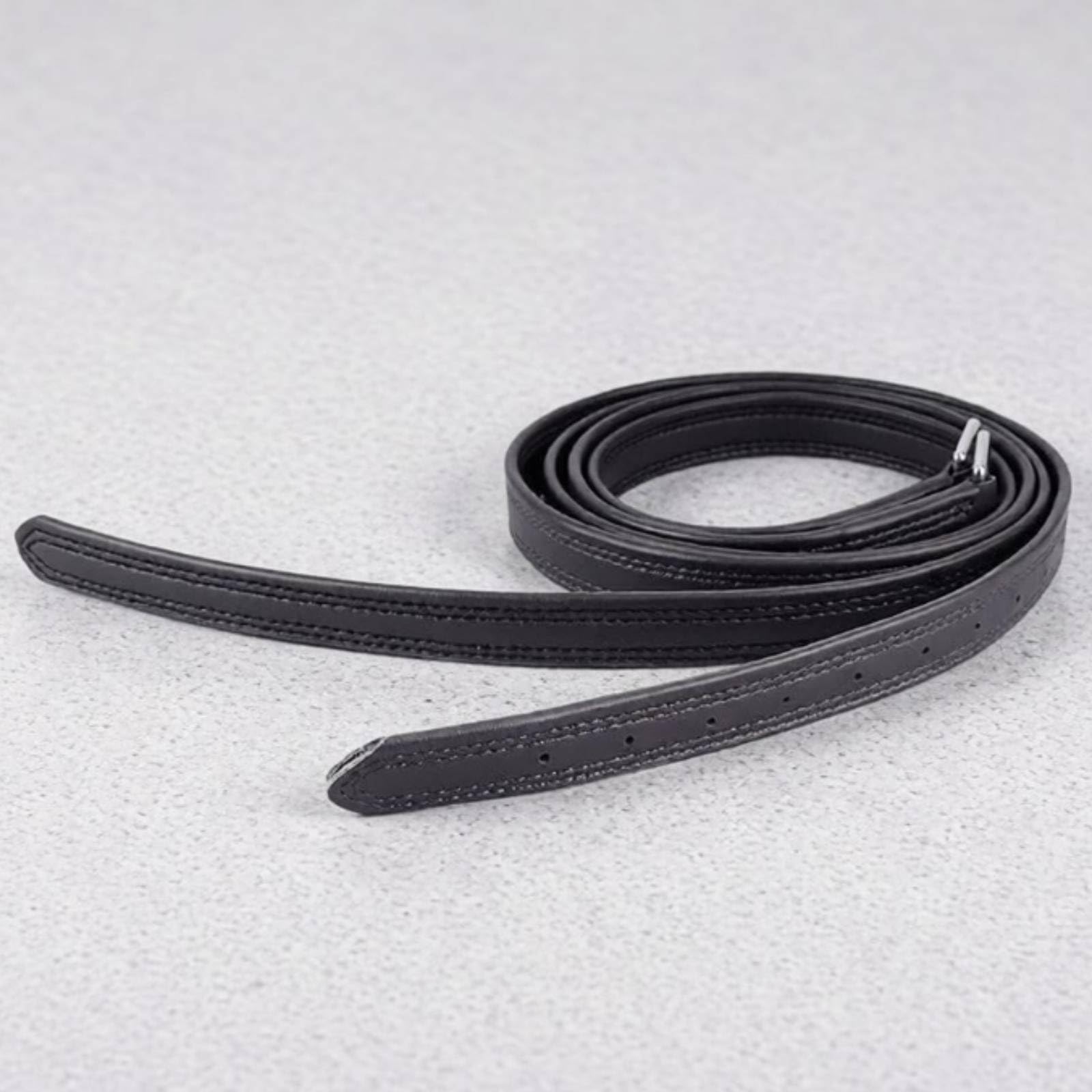 Correa Estribo Ajustable Correa Cuero con Hebilla Resistente Acción Estribo para Jinetes, Adultos, Equitación, Entrenamiento, Instalación Equina, Marrón Oscuro, Niños