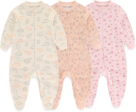 Ruliby New Born Baby Layette Gift Set-23 Piece Cotton Girl Clothing and Essentials Accessories 0-12 month