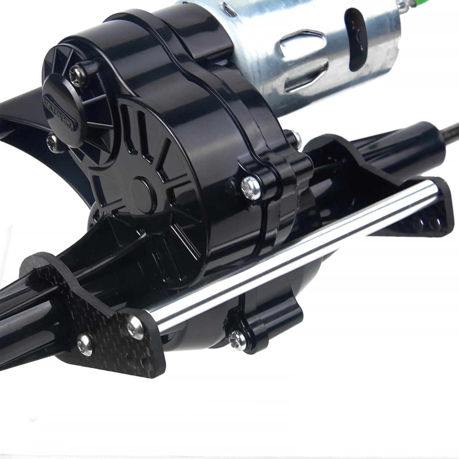 CW-01 Carbon Fibre Rear Shock Damper Mount for Tamiya RC Car CW01 Lunch Box Midnight Pumpkin Chassis Upgrades Parts