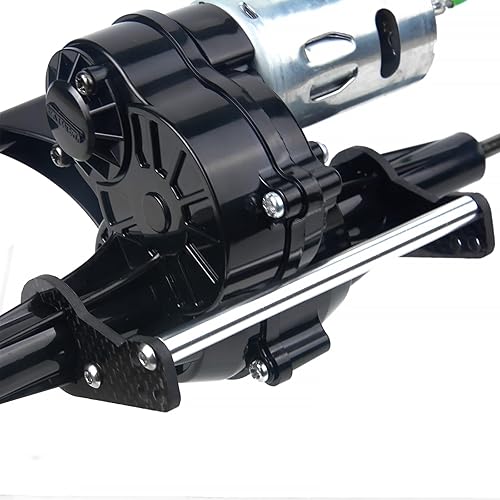 Miniatura 8 de TOOMOD CW-01 aluminio amortiguador trasero montaje para 112 Tamiya RC coche CW01 caja de almuerzo chasis actualizaciones piezas