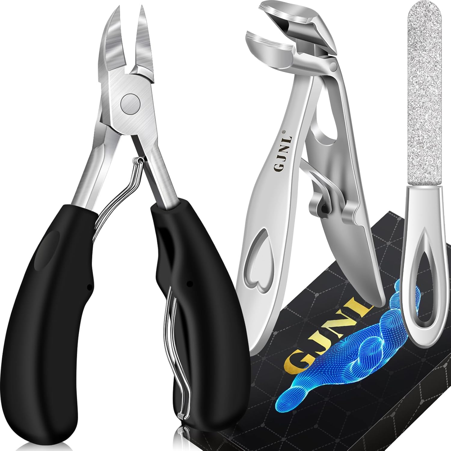 Toenail Clippers for Thick Nails for Seniors Professional Ergonomic