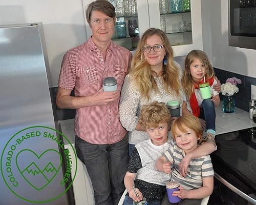 Miniatura 5 de Paquete combinado de popotes de metal de acero inoxidable con extremo redondeado más seguro para tarros Mason (paquete de 6 + cepillo de limpieza +