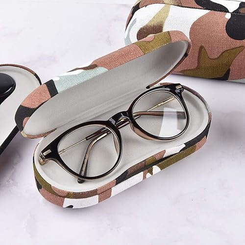 Miniatura 4 de Estuche de transporte para lentes de contacto de camuflaje - Estuche portátil de doble cara 2 en 1 para lentes de contacto y estuche para lentes de