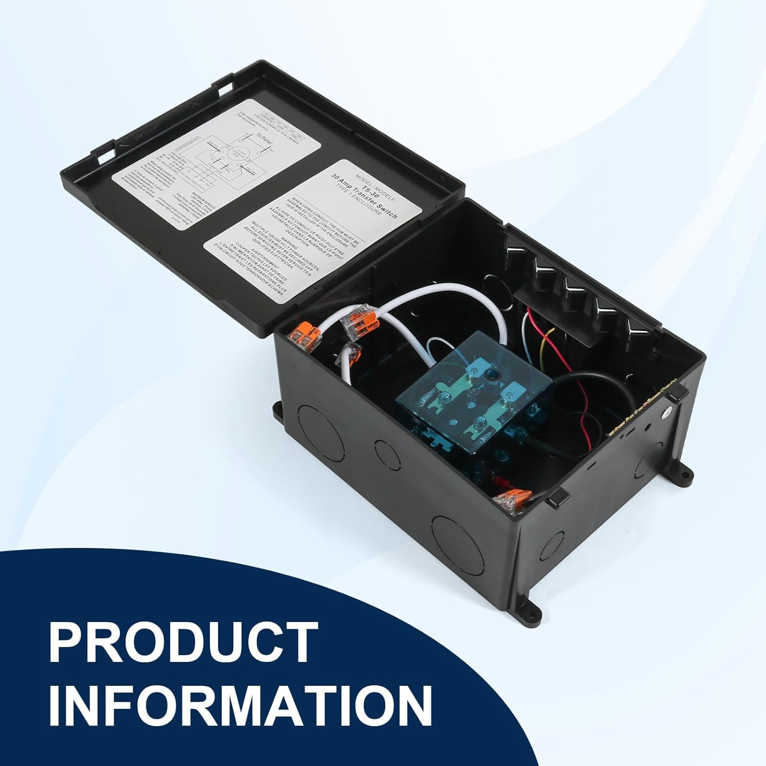 30 Amp Automatic Transfer Switch, Rated 120VAC Applied to RV