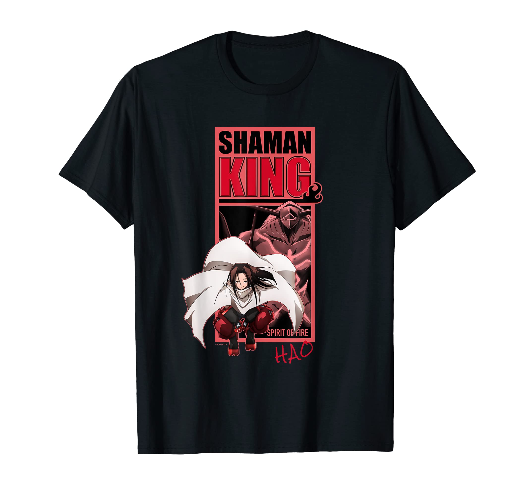SHAMAN KING シャーマンキング ハオ Tシャツ Amazon | 「SHAMAN KING」ハオ Tシャツ | Tシャツ・カットソー 通販