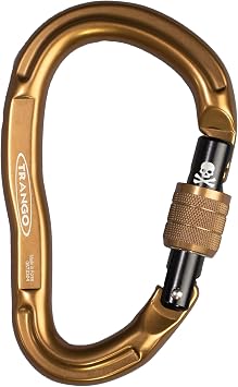 Trango HMS K Carabiner w/Screwlock | Rock Climbing Protection