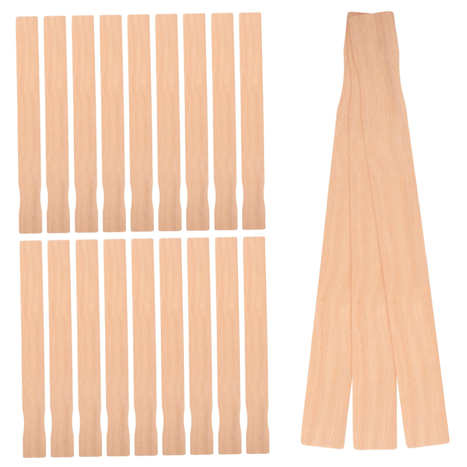 Ciieeo 5 Ensembles Bâtonnets Bois Pour Mélanger Peinture Outils De Mélange Manuels Pour Projets De Peinture 25 Pièces * 5