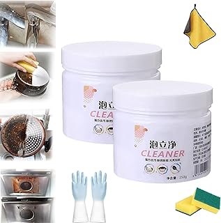 Foam Rust Remover Kitchen All-Purpose Cleaning Powder- 2023 Kitchenware Cleaning Agent- All Purpose Foam Rust Remover -Kitchen Clean All Purpose Cleaning Foam (2 Pcs)
