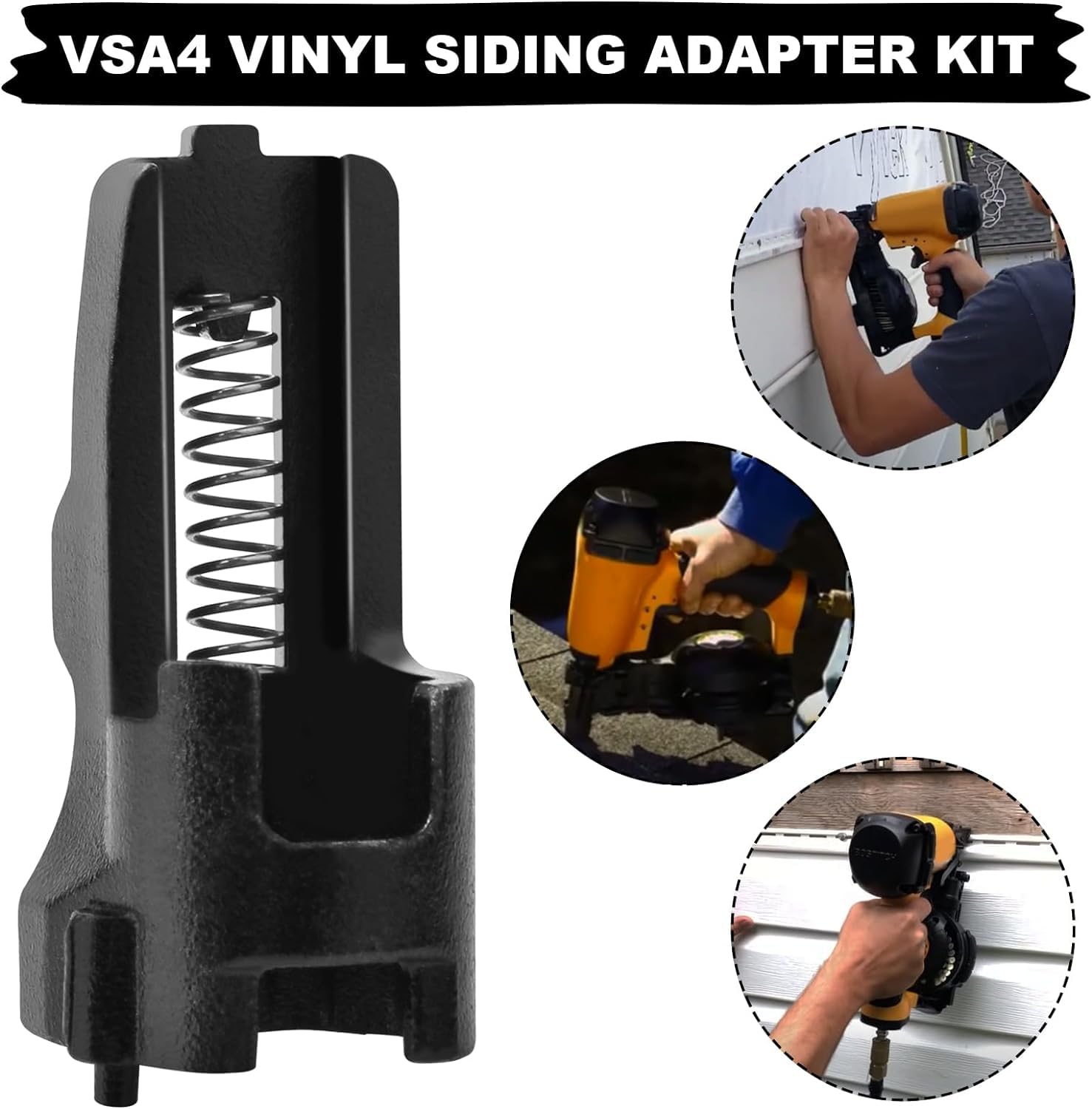 Thaekuns VSA4 Vinyl Siding Adaptor Kit for Bostitch RN46-1 Coil