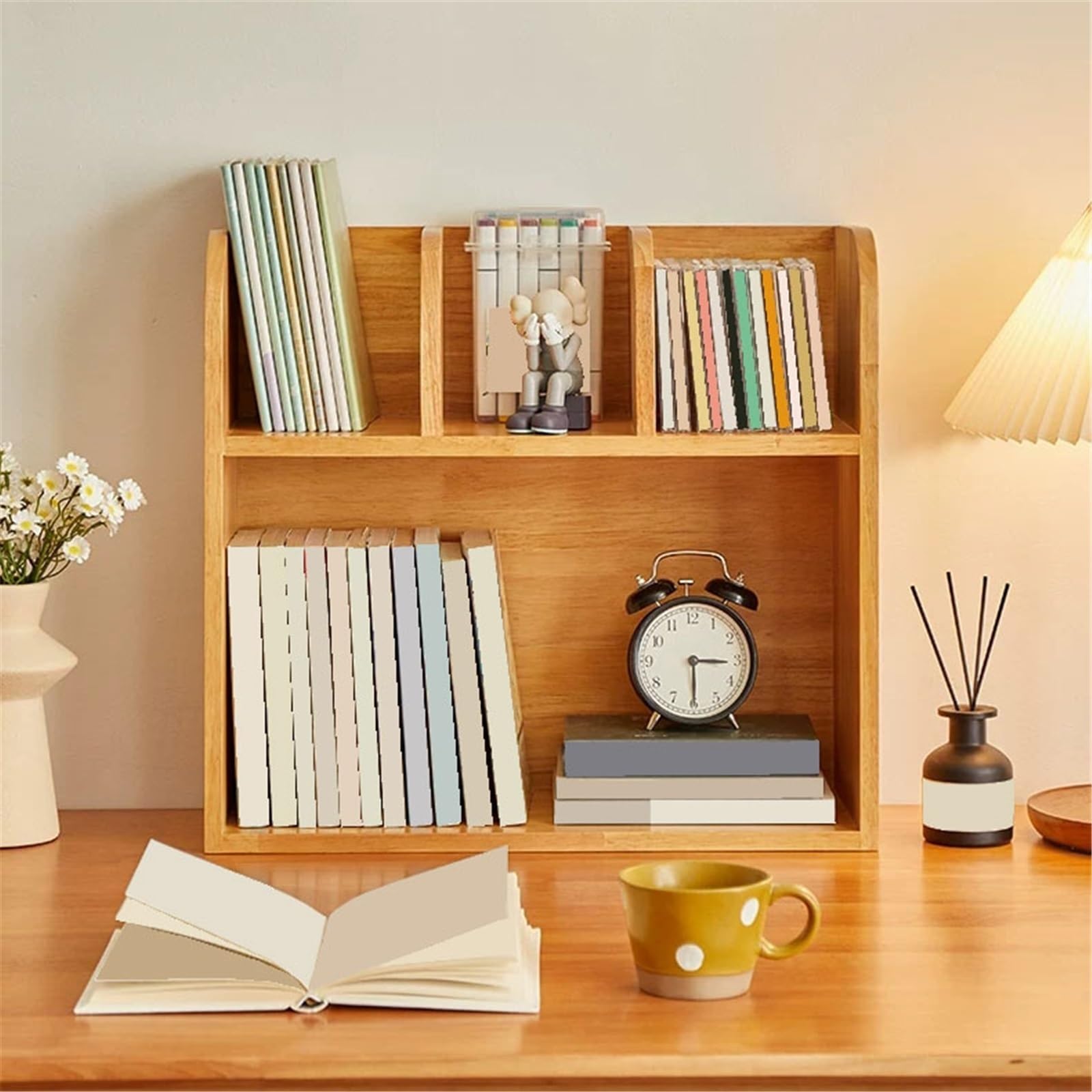 Librerie Scaffale portaoggetti in legno for libreria da tavolo multistrato