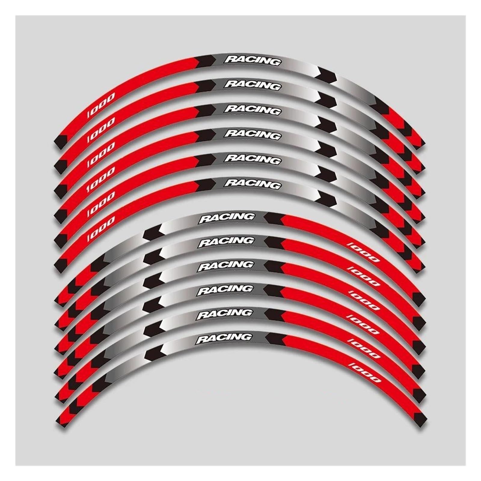 Motorcycle Wheel Stickers Night Reflective Decorative Rim for BMW S1000XR S1000 XR S 1000XR S1000xr(Style 7)