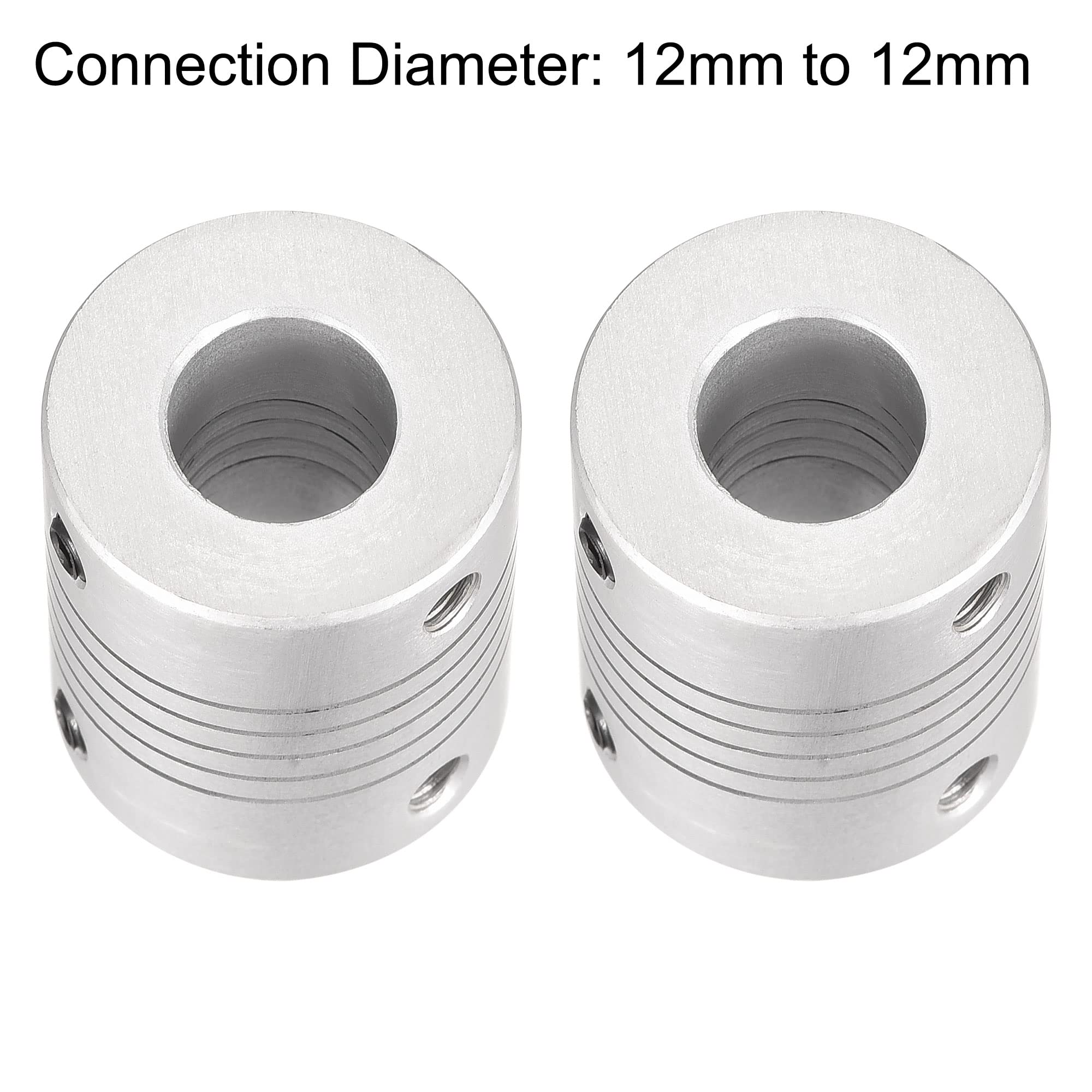 Giunto Flessibile Per Albero 12mm - Lega Alluminio, 30mm Lunghezza, Per Fai Da Te - Foto 7