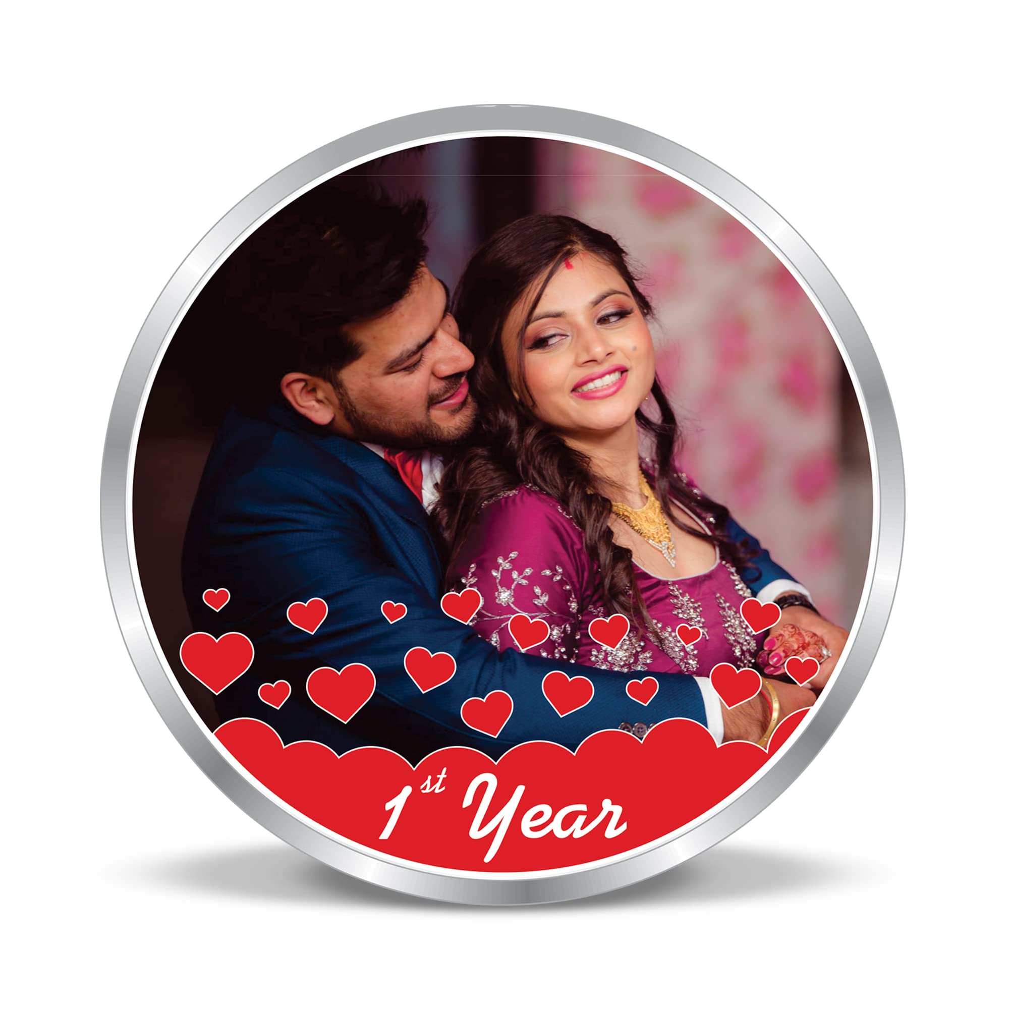 Precious Moments BIS Hallmarked Personalised Silver Coin Wedding Anniversary 20 Gram 999 Pure by ACPL (B09SV1QS3W) Amazon Price History, Amazon Price Tracker