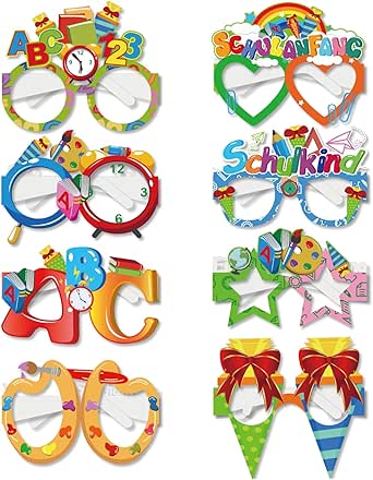 HOLDLEAF Streudeko Für Die Einschulung 2025 - 125 Teile Mit ABC, Zahlen & Motiven Für Tischdeko