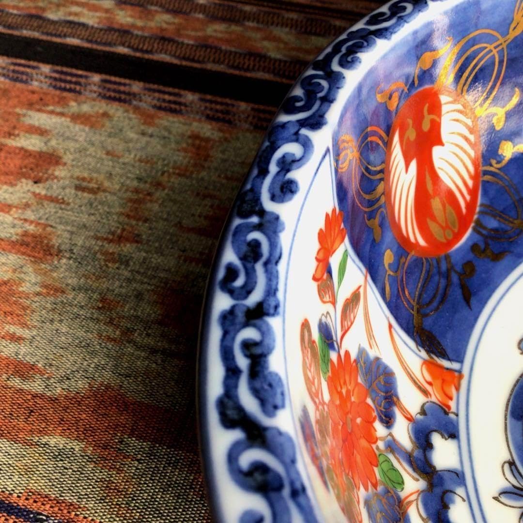 伊万里焼 彩磁 光峰 大鉢 なんでもうー特価』 伊万里焼 彩磁 光 伊万里焼 彩磁 光峰 大鉢 なんでもうー特価』 伊万里焼 彩磁 光