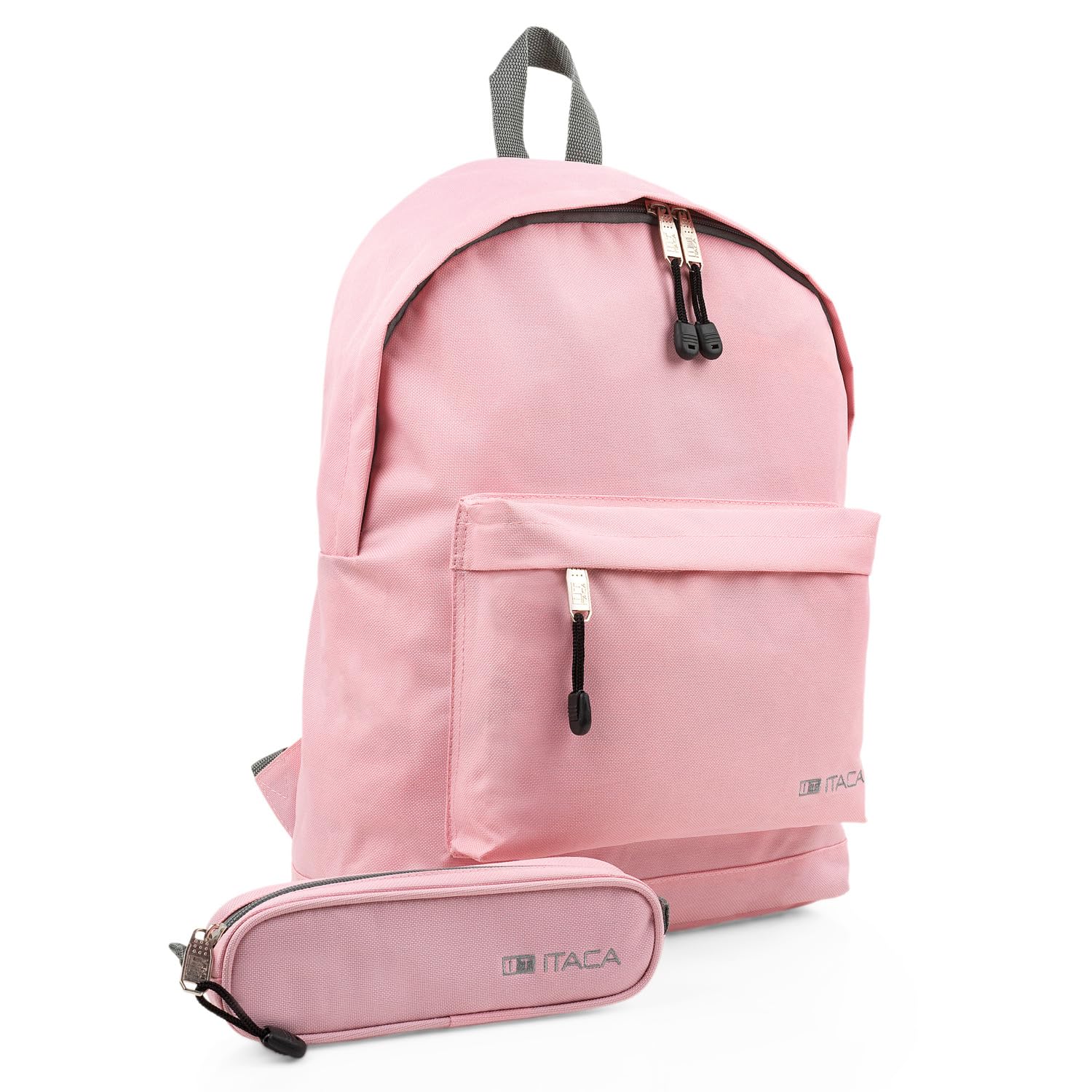 ITACA Mochilas - Mochila Mochila Casual - Mochila Hombre. Mochila Viaje Cabina Avion 40x20x25 - Mochilas Instituto - Mochilas Juveniles. 25332, Rosa