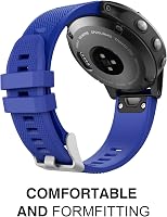 MoKo 22mm Szilikon Óraszíj Garmin Fenix 5/6/7, Forerunner 935/945/955/965, Approach S60/S62/S70 Okosórákhoz - Gyorscsatlakozós Csuklópánt, K 3
