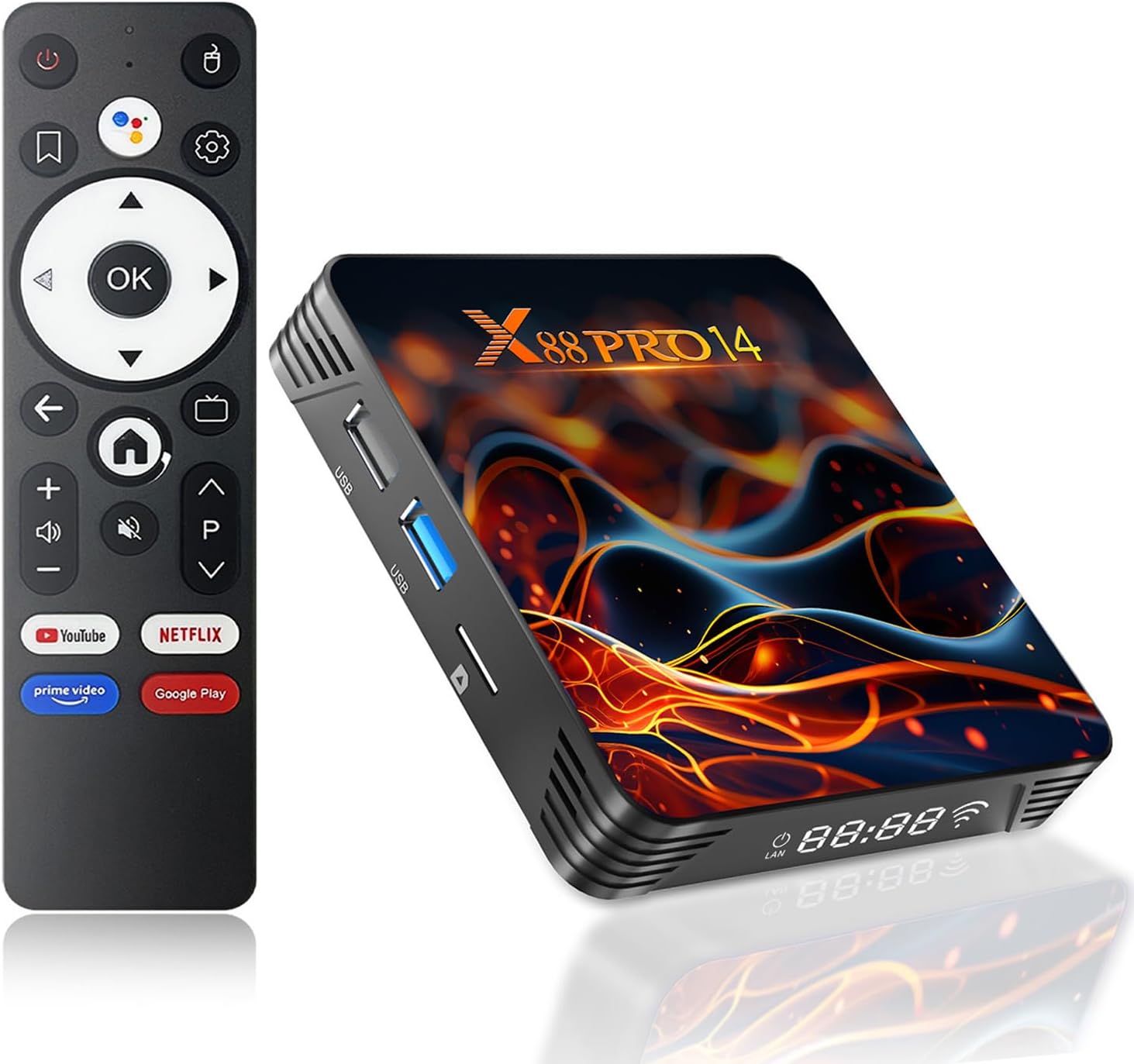 RUPA Android TV Box 14.0 2025 TV Box 2GB RAM 32GB ROM...